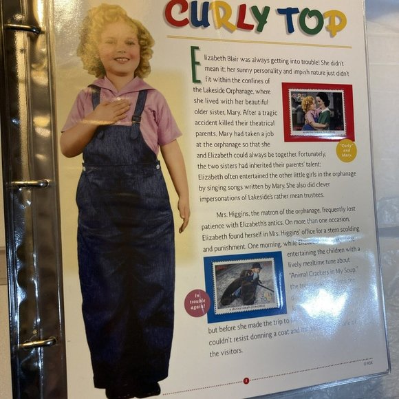 Postal Commemorative Society Shirley Temple Stamp Panels Book Album 96 stamps - Picture 5 of 16